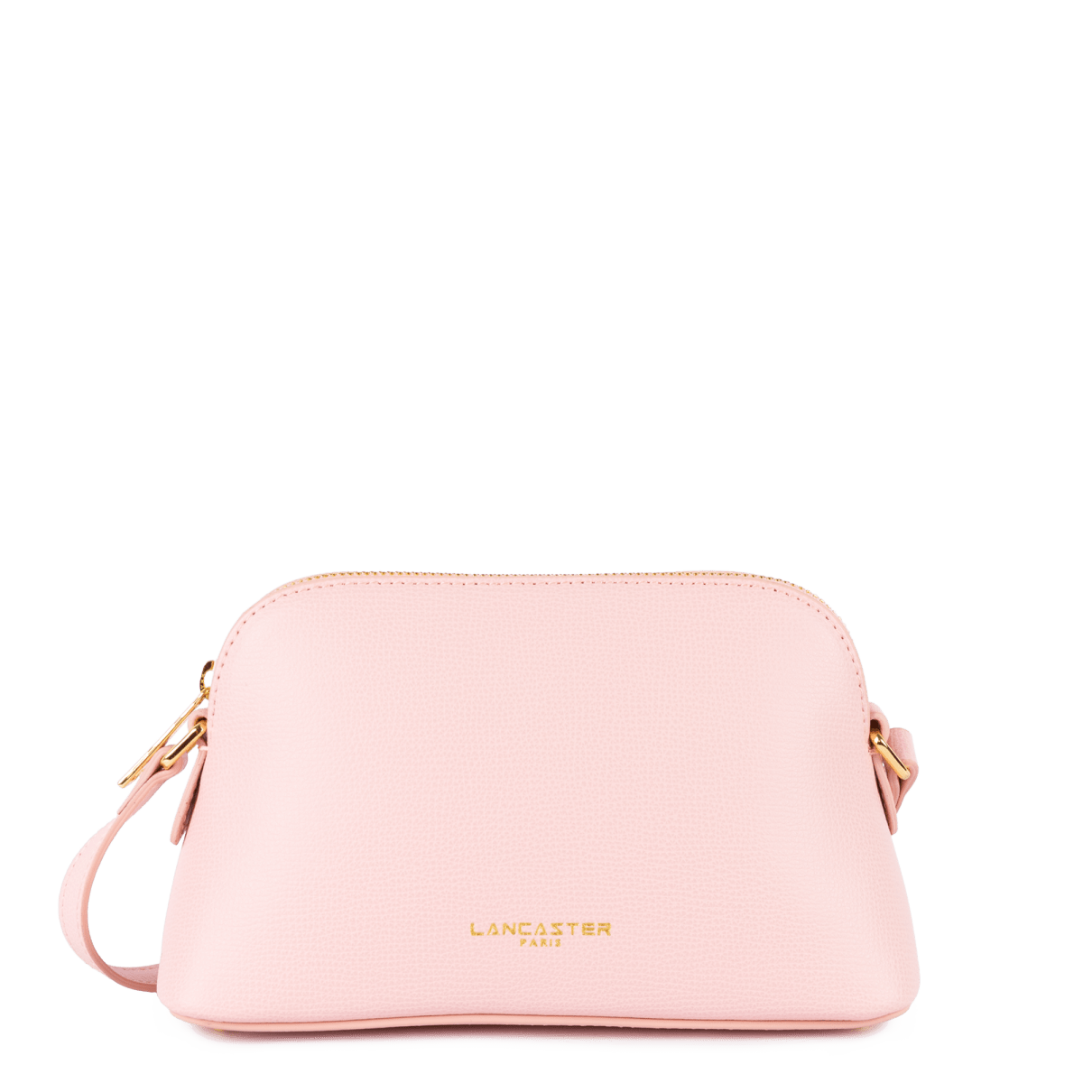 Sac demi lune Zippé S Sierra Jia Lancaster 538-005 Rose fumé