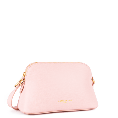 Sac demi lune Zippé S Sierra Jia Lancaster 538-005 Rose fumé