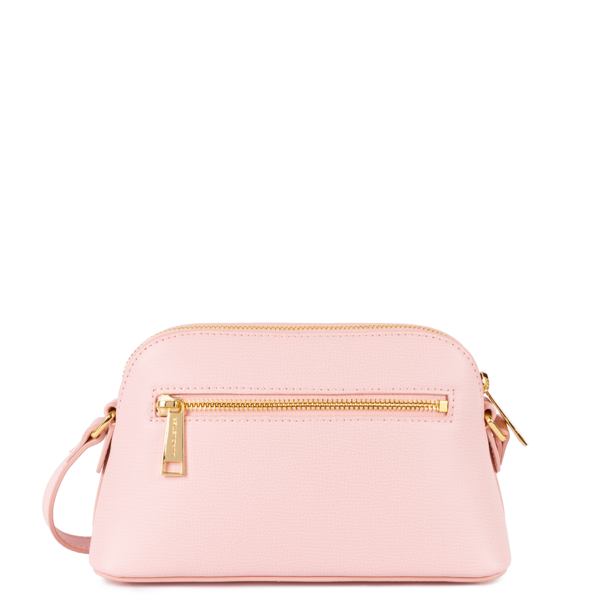 Sac demi lune Zippé S Sierra Jia Lancaster 538-005 Rose fumé