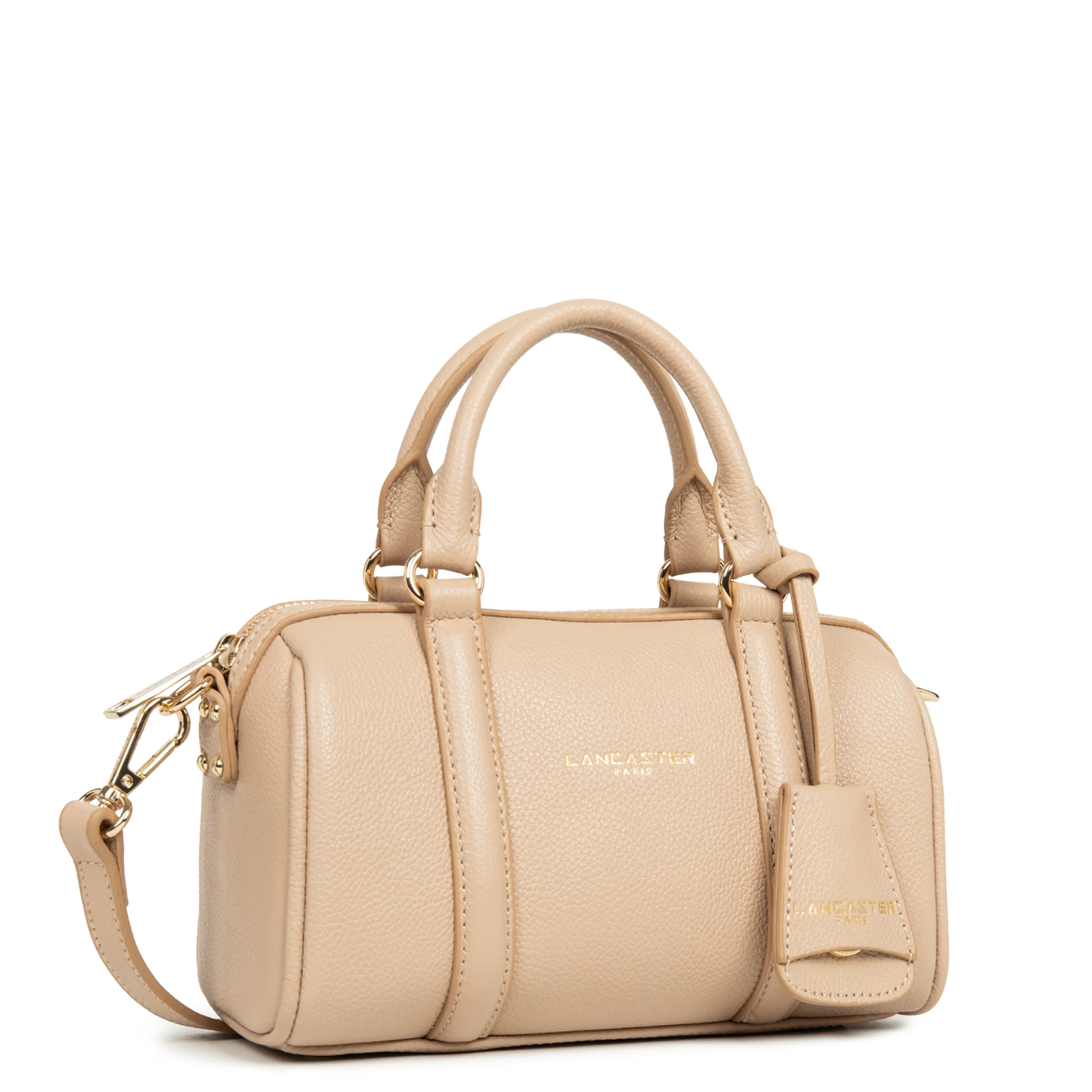 Sac polochon Zippé S Milano Ana Lancaster 547-101 Beige Foncé