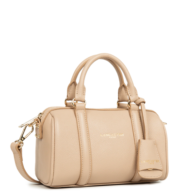 Sac polochon Zippé S Milano Ana Lancaster 547-101 Beige Foncé