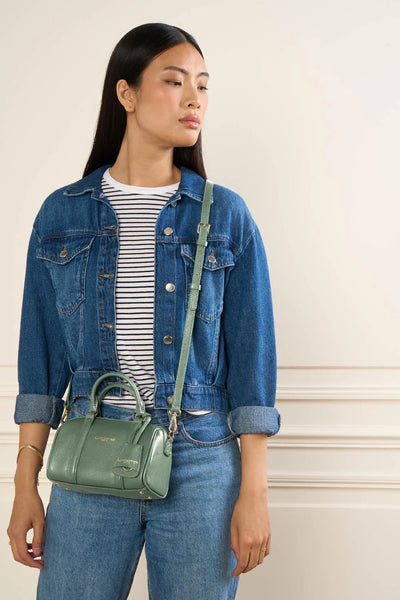 Sac polochon Zippé S Milano Ana Lancaster 547-101 Vert Forêt