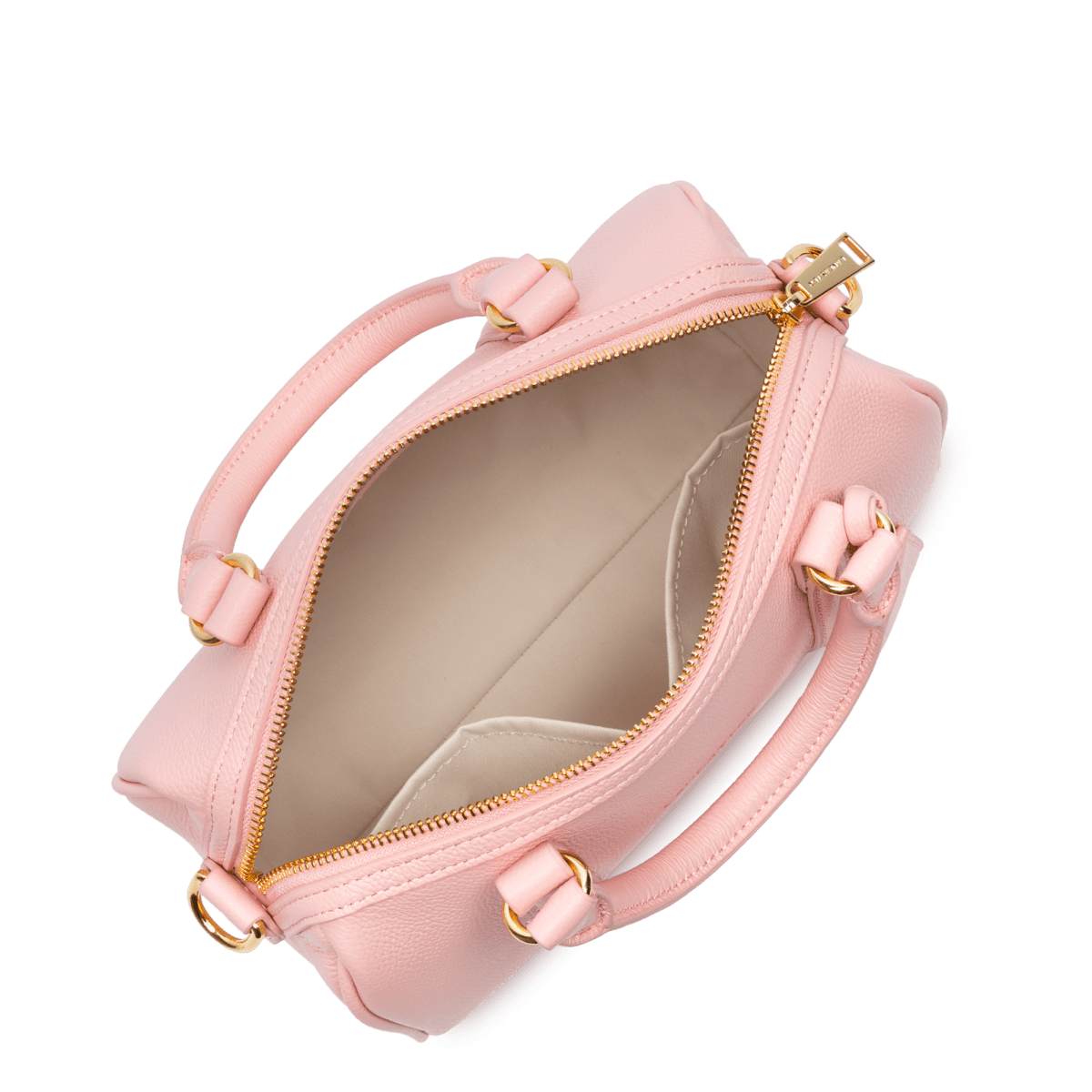 Sac polochon Zippé M Milano Ana Lancaster 547-102 Rose Fumé