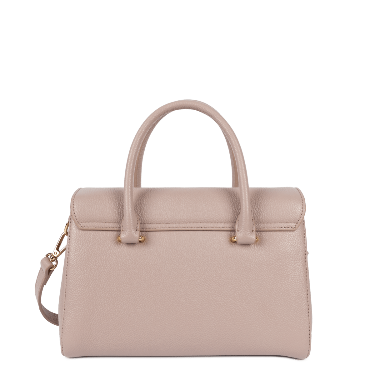 Sac à main A rabat avec fermoir S Milano Cosmos Lancaster 547-77 Galet Rosé