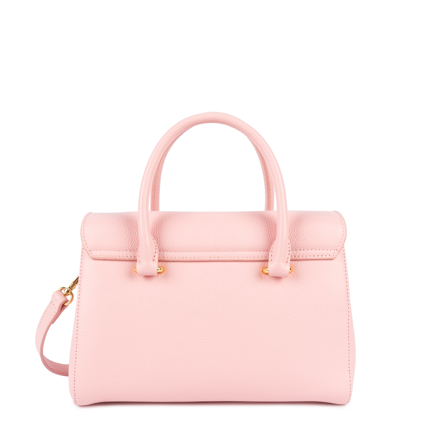 Sac à main A rabat avec fermoir S Milano Cosmos Lancaster 547-77 Rose Fumé