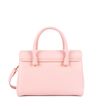 Sac à main A rabat avec fermoir S Milano Cosmos Lancaster 547-77 Rose Fumé