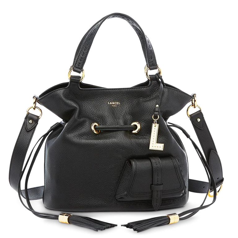 Sac Seau M Lancel 1Er Flirt A1011010TU Noir/Doré