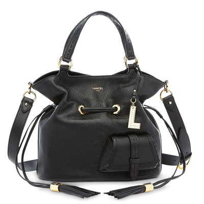 Sac Seau M Lancel 1Er Flirt A1011010TU Noir/Doré