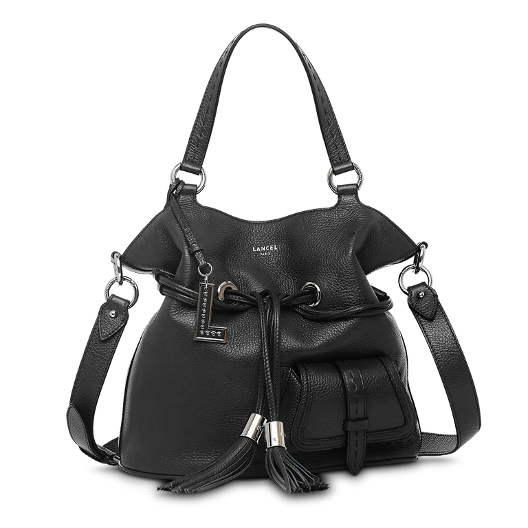 Sac Seau M Lancel 1Er Flirt A10110UXTU Noir/Argent