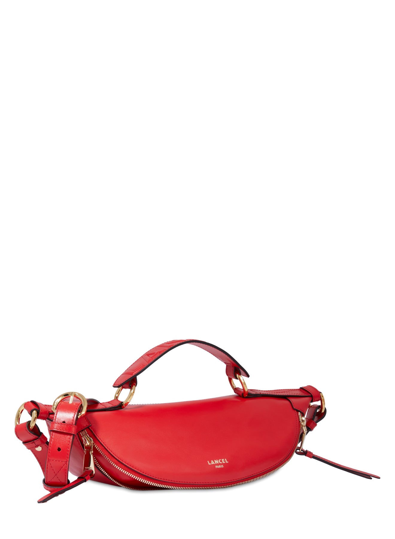 Sac Bandoulière Lancel Origami A12527JQTU Rouge