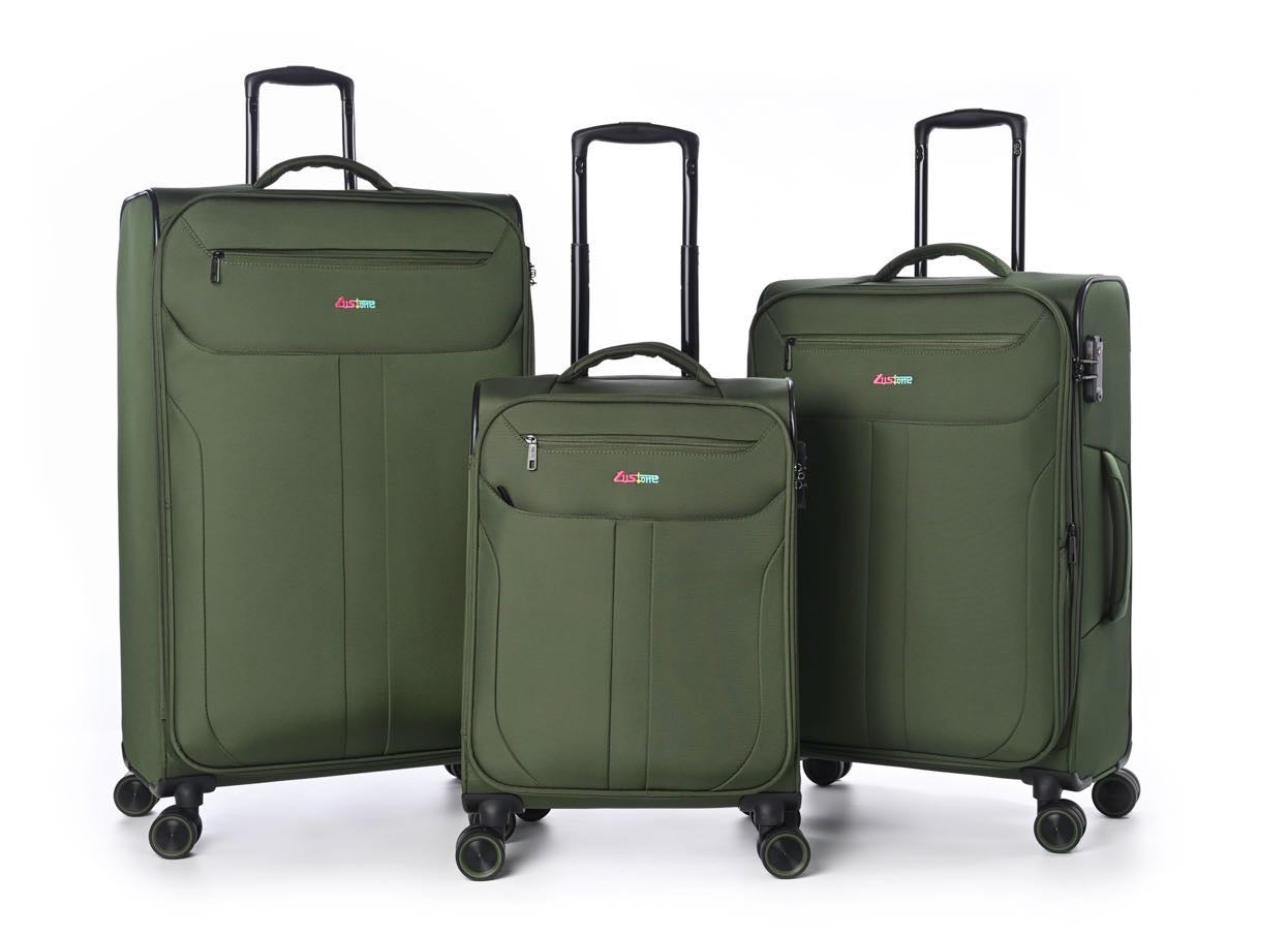 Valise Trolley grande taille 79 cm Ibiza Lustone Vida Vert