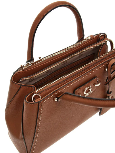 Sac Bandoulière Guess Anadela 3 Comp Satch Caramel BG963706
