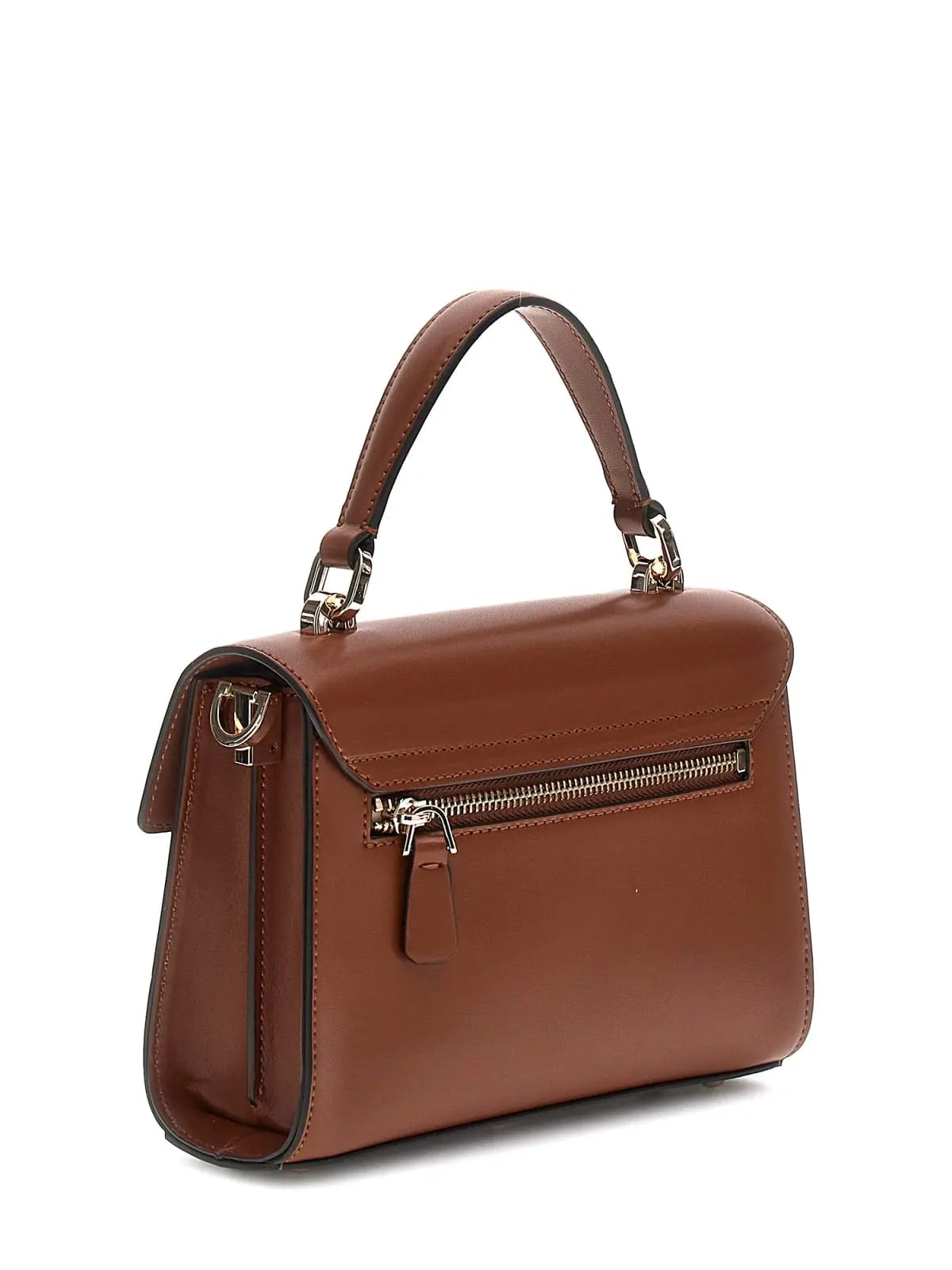 Sac Bandoulière Guess Eco Mietta Sml Socie Cognac EVG964178
