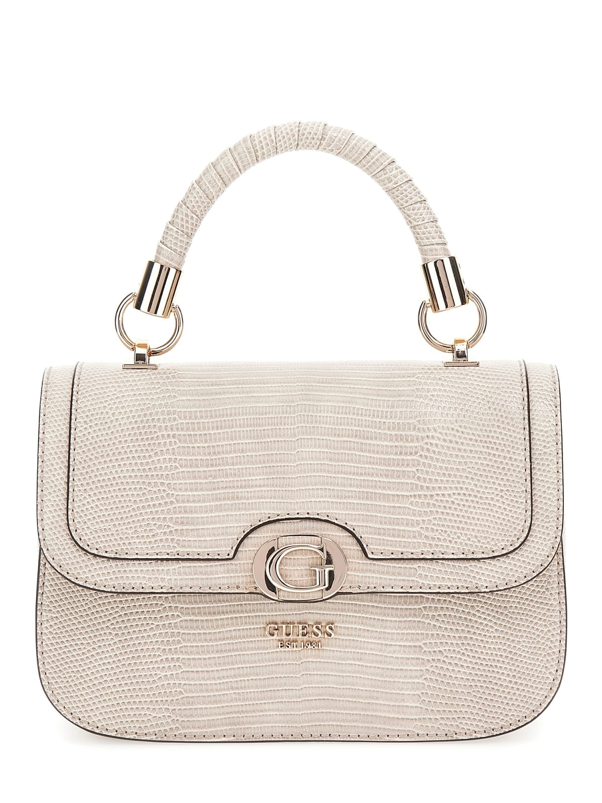 Sac Bandoulière Guess Orlina Society Satch Taupe KG953120