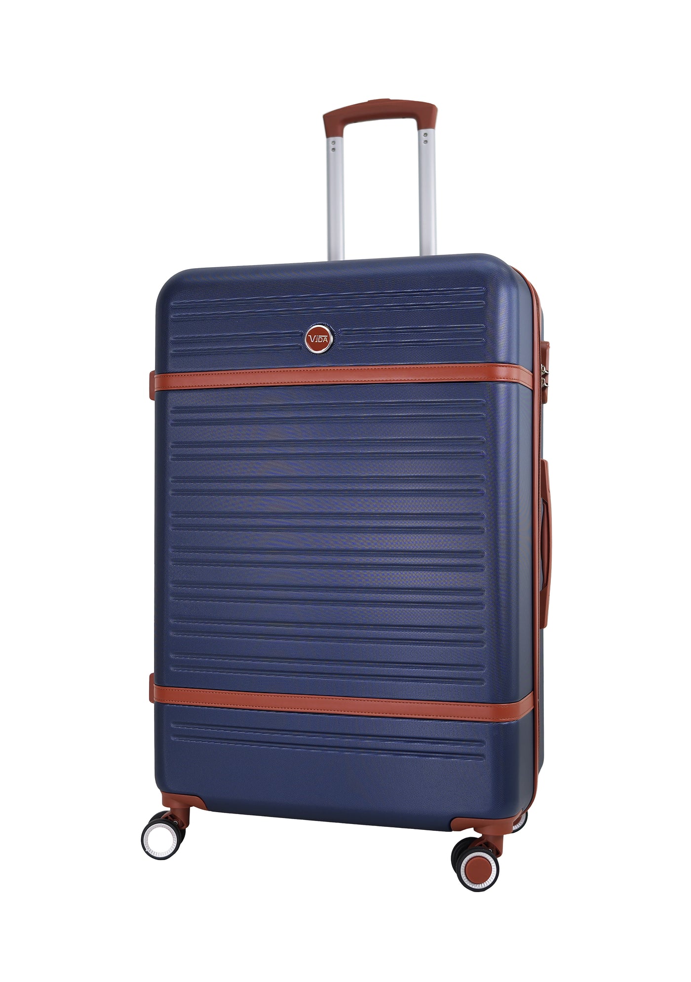 Valise Trolley taille moyenne 67 cm VR648 Vida Marine/Camel