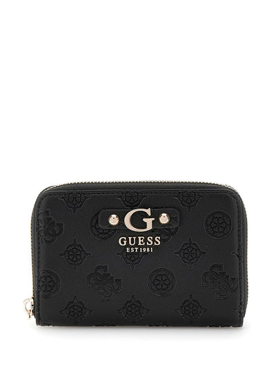 Compagnon / Portefeuille Guess Gerty Slg Small Zip Black PD952914