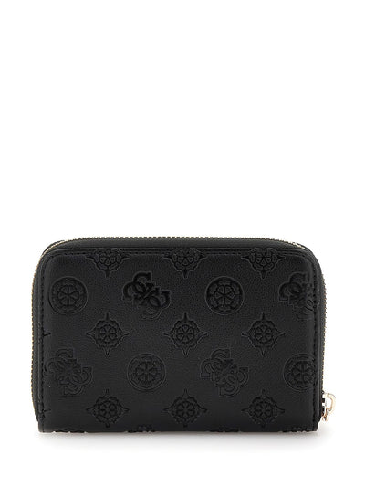 Compagnon / Portefeuille Guess Gerty Slg Small Zip Black PD952914