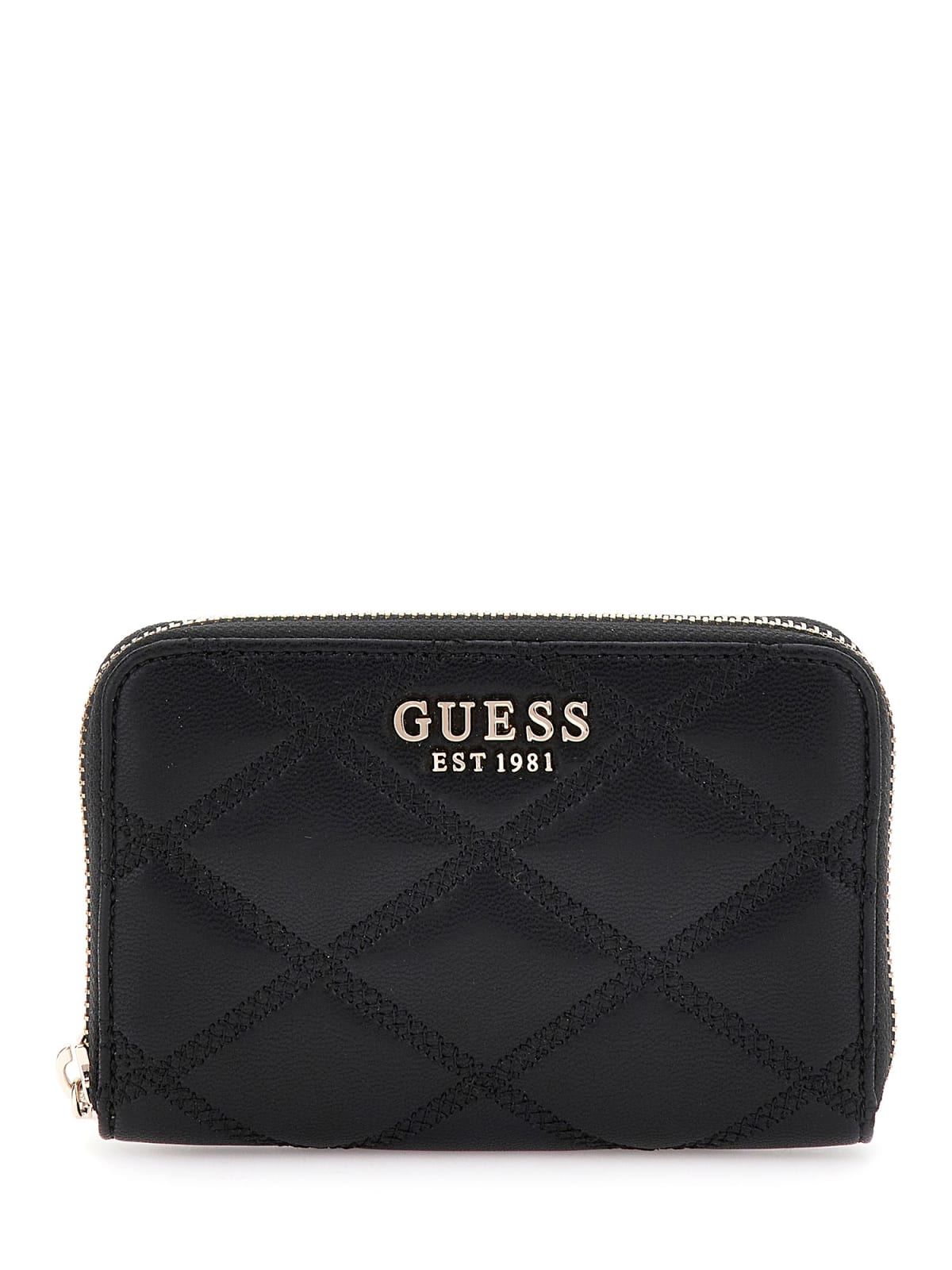 Compagnon / Portefeuille Guess Tamsin Slg Small Zip Black QG963214