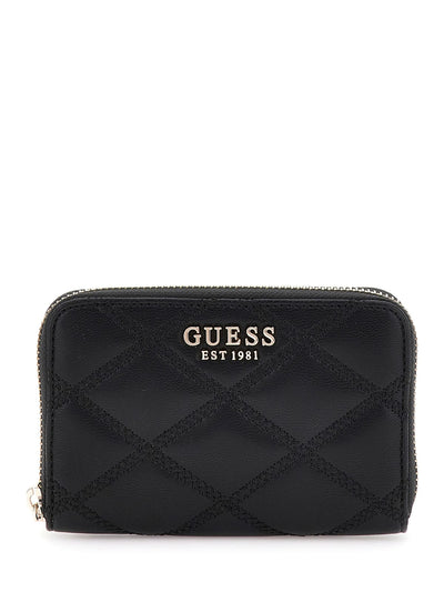 Compagnon / Portefeuille Guess Tamsin Slg Small Zip Black QG963214