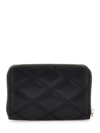 Compagnon / Portefeuille Guess Tamsin Slg Small Zip Black QG963214