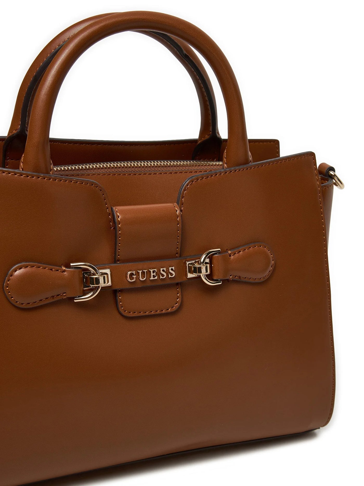 Sac Bandoulière Guess Nolana Sml Girlfrien Cognac VG950006