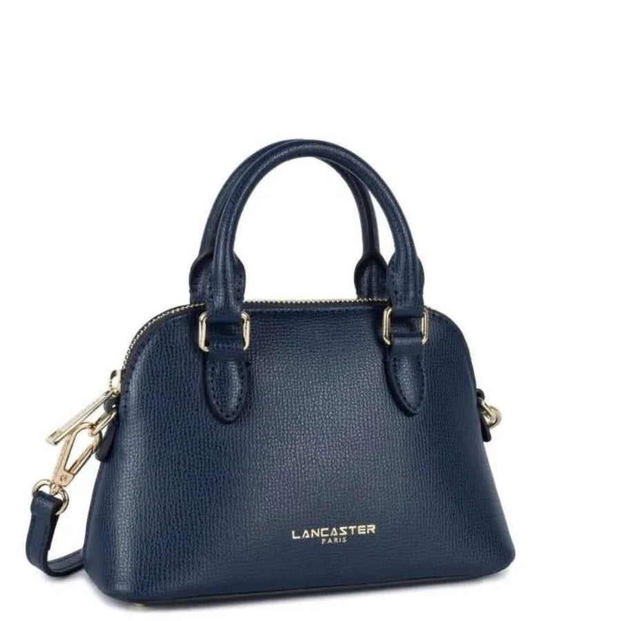 Sac demi lune Zippé M Sierra Jia Lancaster 538-004 Bleu Foncé