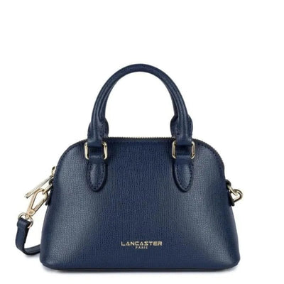 Sac demi lune Zippé M Sierra Jia Lancaster 538-004 Bleu Foncé