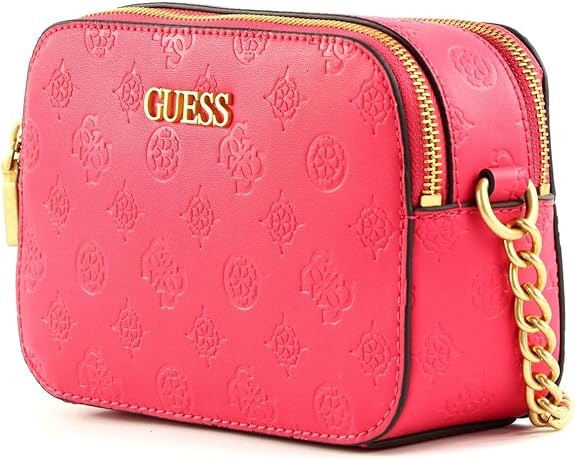 Sac Bandoulière Guess Geva Magenta Logo PD895914